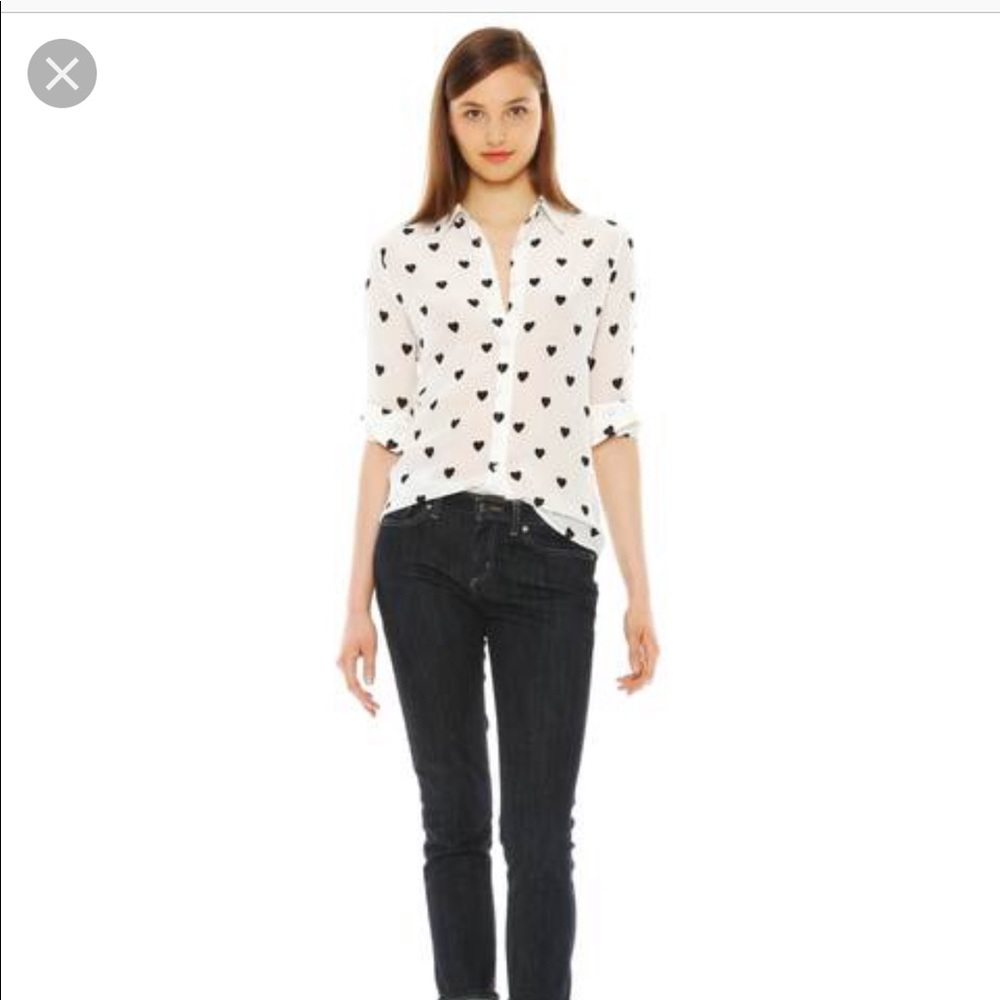 Heart blouse